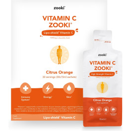 Zooki Vitamina C Nano-liposomal 30 Sobres De 15ml