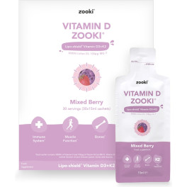 Zooki Vitamina D3 + K2 Liposomal 14 Unidades De 15ml