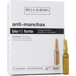 Bella Aurora Bio10 Forte Ampollas Pharma 15 Ampollas De 2ml