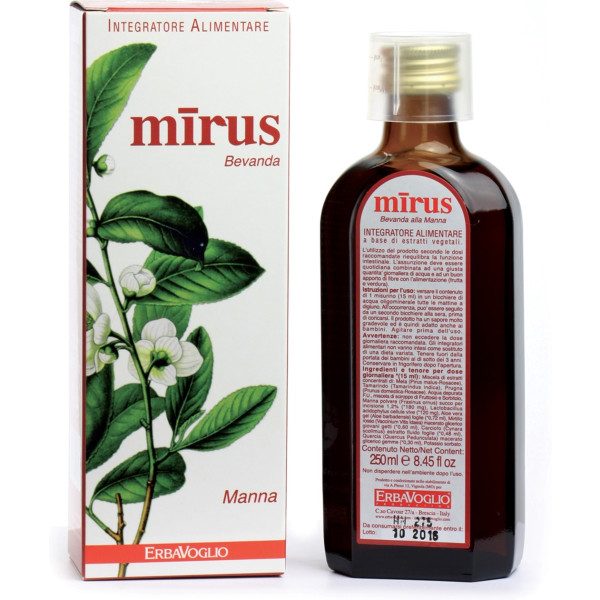 Erbavoglio Mirus - Bebida Intestinal Con Maná 250 Ml