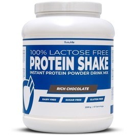 Ovowhite Protein Shake Instantané 2000 gr Sans Lactose - Shake Protéiné Instantané 100% Sans Produits Laitiers