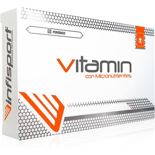 Infisport Vitamin Con Nutrientes 30 Comp