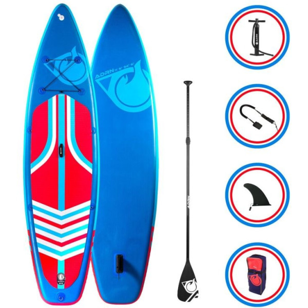 Adrn Paddle Hinchable Tourer 11'6 + Accesorios