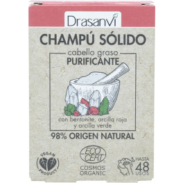 Drasanvi Shampoo Solido Capelli Grassi Ecocert 80 Gr