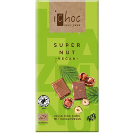 Ichoc Super Nut - Chocolate Vegano Con Avellanas