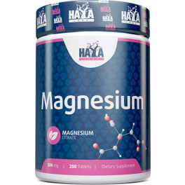 Haya Labs Magnesium Citrate 200 Mg - 250 Tabs.
