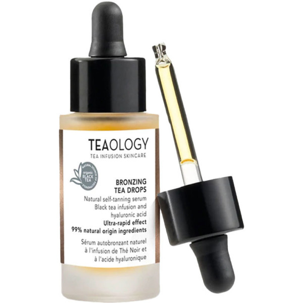 Tealogy Bronzing Tea Drops Natural Self-tanning Serum 30 Ml Unisex