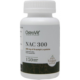 Ostrovit Nac 300. N-acetil-cisteina. 150 Comprimidos Veganos