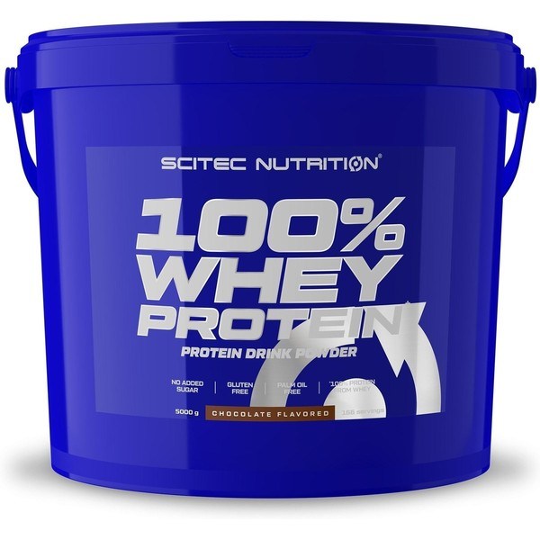 Scitec Nutrition 100% Whey Protein avec acides aminés supplémentaires 5 kg