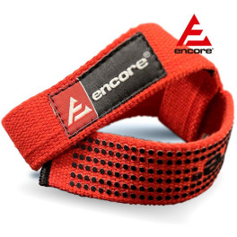 Encore Fitness Grip Straps Rojo