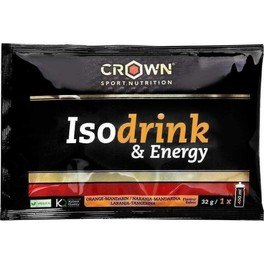 Crown Sport Nutrition Isodrink & Energy Dose Única 1 Envelope X 32 Gr