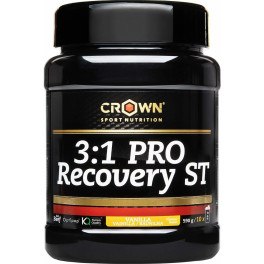 Crown Sport Nutrition 3:1 PRO Recovery ST 590 g, Récupération musculaire sans gluten avec étude scientifique et certification antidopage Informed Sport.