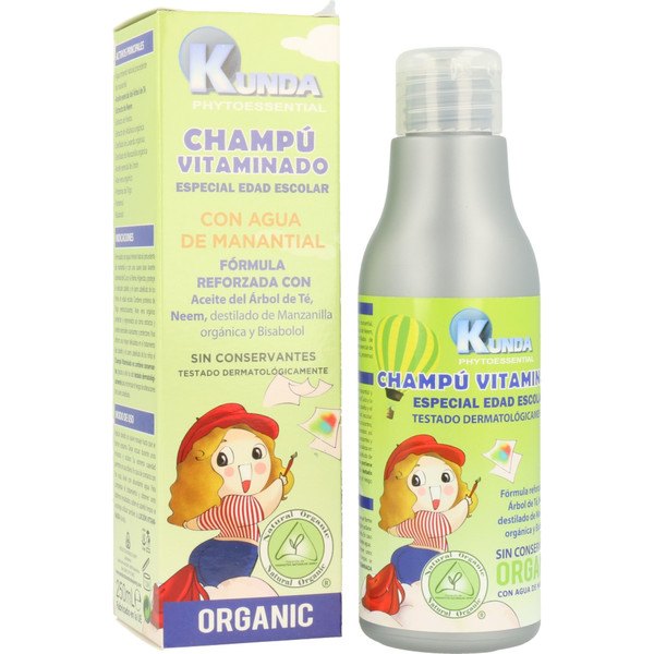 Kunda Champu Vitaminado Especial Edad Escolar 250 Ml