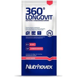 Nutrinovex Longovit 360 Boisson 12 Enveloppes X 60 Gr