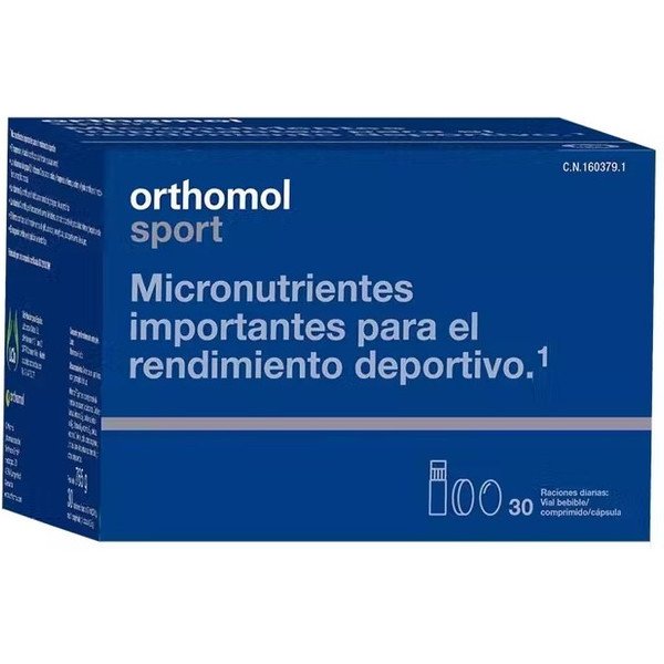 Orthomol Sport 30 Ampoules + 2 Comprimés