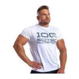 Scitec Nutrition T-shirt Homme Blanc