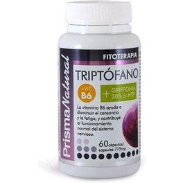 Prisma Natural Triptofano + Vit B6 + Griffonia 60 Caps