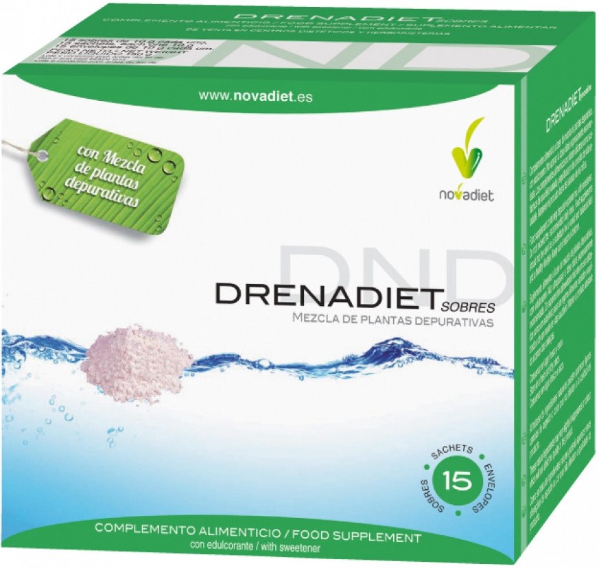 Novadiet Drenadiet 20 Sobres Novadiet Drenadiet 20 Sobres