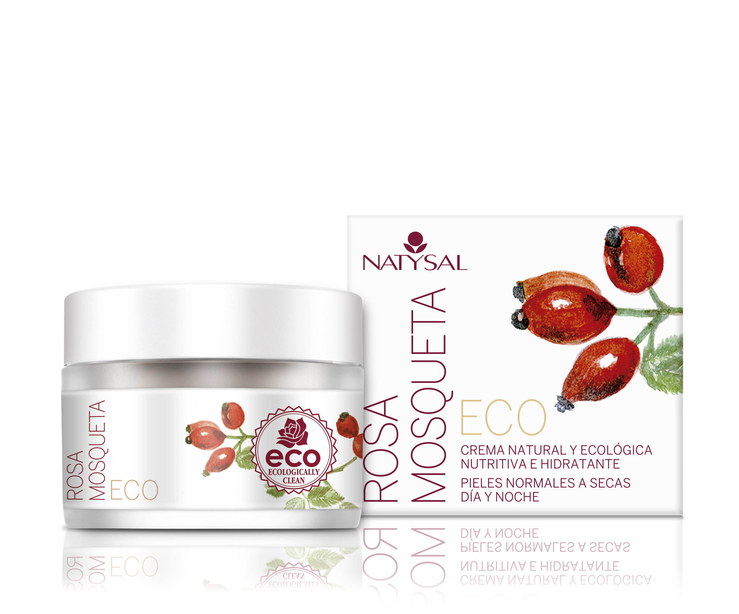 Natysal Crema Rosa Mosqueta Eco - 50 Ml Tarro Natysal Crema Rosa Mosqueta Eco - 50 Ml Tarro