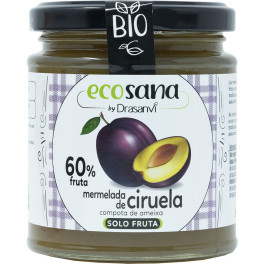 Ecosana Mermelada Ciruela Extra Sin Azucar Bio 255 Gr