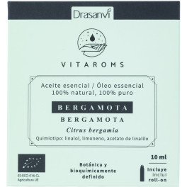 Drasanvi Essential Oil Bergamot Bio 10 Ml Vitaroms