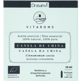 Drasanvi Chinesischer Zimt Bio Ätherisches Öl 10 ml Vitaroms