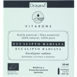 Drasanvi Essential Oil Eucalyptus Radiata Bio 10 Ml Vitaroms