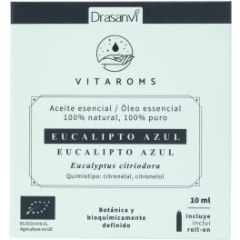 Drasanvi Bio Ätherisches Öl Blauer Eukalyptus 10 ml Vitaroms