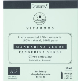 Drasanvi óleo essencial verde mandarim bio 10 ml Vitaroms