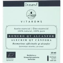 Drasanvi Óleo Essencial de Alecrim Qt Cânfora Bio 10 Ml Vitaroms
