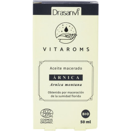 Drasanvi Macérat Huile Végétale Arnica Bio 50 Ml Ecocert Vitaroms