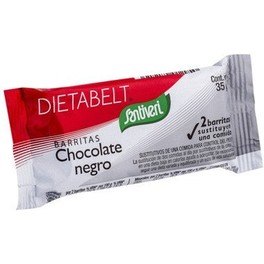 Santiveri Dietabelt Barritas Choco negro - 35 Gramos