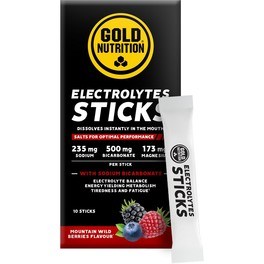 Gold Nutrition Eletrólitos 10 bastões x 3 gr