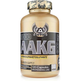 Ares Nutrition 3000 Aakg Arginine Alpha Ketoglutarate - 120 Cápsulas