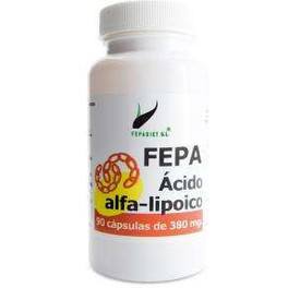 Fepa - Acido Alfalipoico 90 Caps X 250 Mg