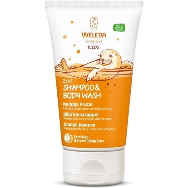 Weleda Cos Fruity Orange Shampooing & Bodywash 150ml