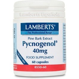 Lamberts Pycnogenol 40 Mg 60 Tabs