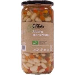Carlota Organic Organics Alubias Blanca Con Verduras 720gr