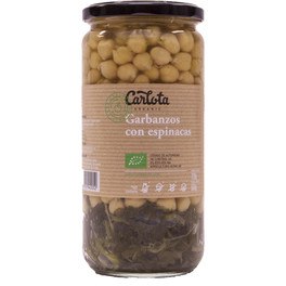 Carlota Organic Organics Garbanzo Con Espinacas 720gr