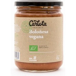 Carlota Organic Boloñesa Vegana 425 Gramos