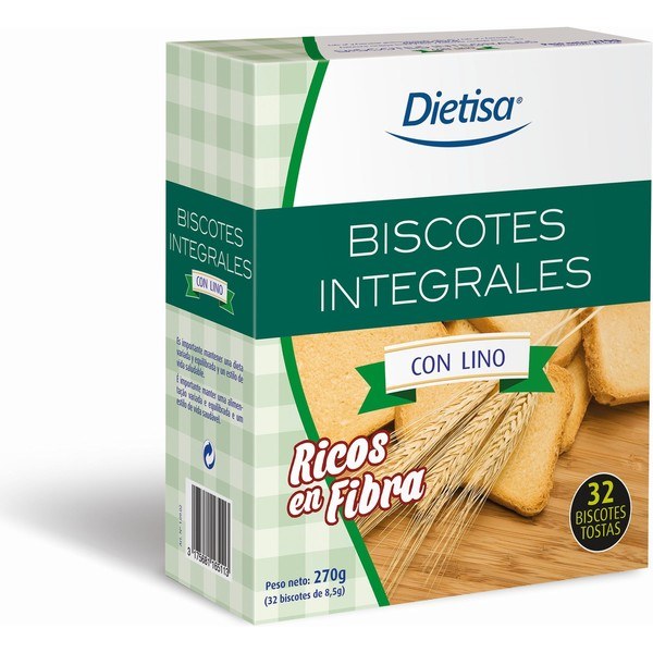 Dietisa Biscotes De Lino 32 Udss 270 Gr
