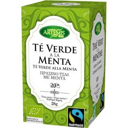 Artemis Bio Te Verde A La Menta Eco 20 Filtros