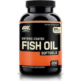Optimum Nutrition Fish Oil 200 Softgels