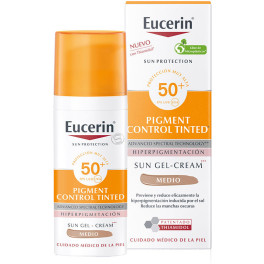 Eucerina Protección solar Control de pigmento SPF50+ Medio teñido 50 ml Unisex