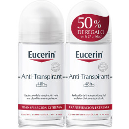 Eucerin Anti-transpirant Desodorante Roll-on Lote 2 Piezas Unisex