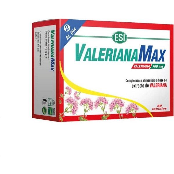 Trepatdiet Valerianamax 760 Mg 60 Comprimés
