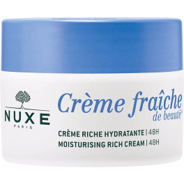 Nuxe Crème Fraîche De Beauté®crème Riche Hydratante 48h 50 Ml Unisex