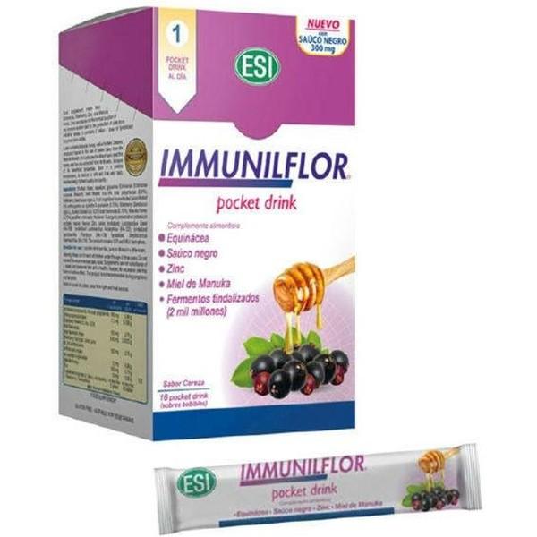 Trepatdiet Immunilflor Pocket Drink 16 Sobres