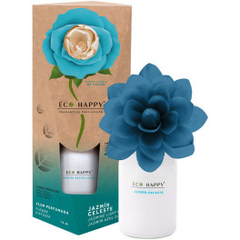 Flor perfumada de jasmim azul claro Eco Happy 75 ml unissex