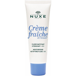 Nuxe Crème Fraîche De Beauté® Fluide Matifiant Hydratant 48h 50 Ml Mixte